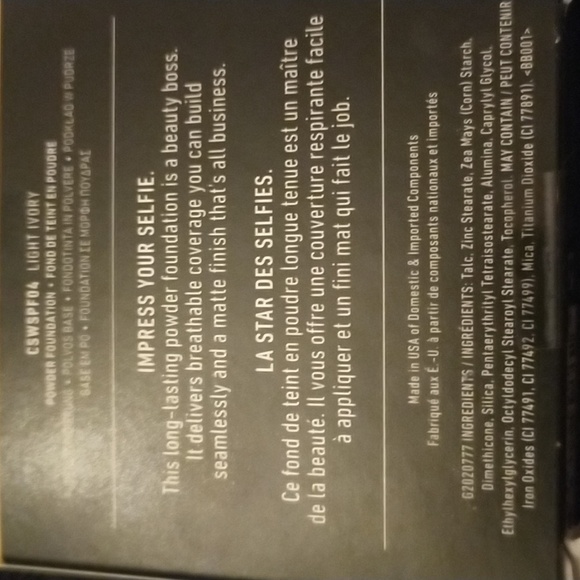 🌸NIB can't stop won't stop NYX powder foundation in light ivory🌸 - Picture 4 of 4